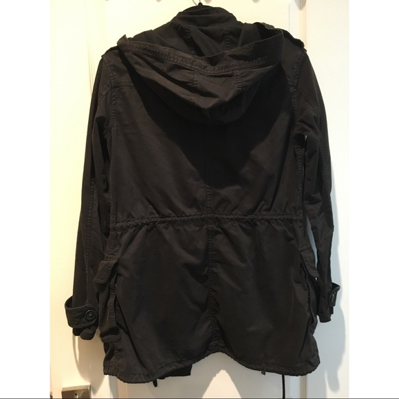 Aritzia Talula Black Trooper Utility Jacket - Picture 3 of 7